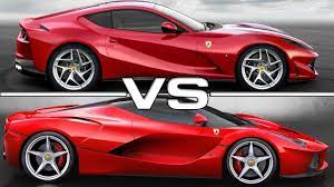 We can easily understand why more than one laferrari owner would complain about the cargo capacity of their hybrid hypercar. 2018 Ferrari 812 Superfast Vs 2015 Ferrari Laferrari Youtube