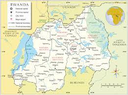 To find a location use the form below. Administrative Map Of Rwanda Nations Online Project