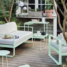 Un design élégant et des couleurs chics, très résistantes pour un usage extérieur, les tables fermob en métal sont idéales pour passer des bons moments dans. Abitare Living Lu Table D Appoint Cocotte Fermob Menthe Glaciale