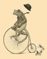 Frosch Auf Fahrrad T Shirt Herren Penny Farthing Shirt Tier Tshirt Antike Fahrrad Fahrrad Shirt Tier Shirt Fahrrad Zeichnung Fahrradkunst Fahrrad Kunst
