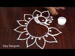 Diwali Special Peacock Rangoli Design Apartment Rangoli Design Easy Rangolis Youtube Kolam or muggu is a ancient art form of india which is very popular. diwali special peacock rangoli design apartment rangoli design easy rangolis