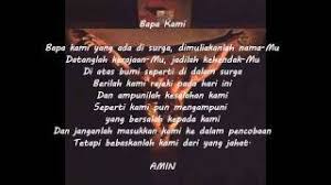 Chords for doa bapa kami.: Bapa Kami Indonesian Version Of The Lord S Prayer 2 Youtube Cute766