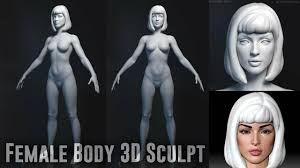 It's the place where the baby lives and grows until it is born. Artstation Female Body 3d Sculpt Alexander Beim