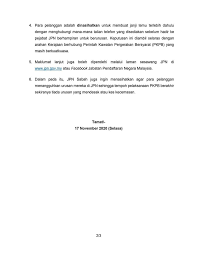Apakah saya dapat melamar lebih dari 1 (satu) jabatan? Jabatan Pendaftaran Negara Cawangan Lahad Datu Info Facebook