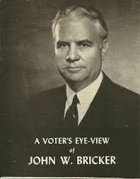 Heirlooms Reunited: Campaign Bio Brochure for John W. Bricker, Ohio, 1944  GOP Veep Nominee