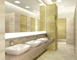 This design usually features a stall or stalls set into alcoves with bathroom walls on three sides and a partition on the remaining side with a door offset at the end of the partition. A K M Salakuzzaman On Behance
