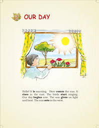 Class 2 english is quite easy and simple to understand. Cbse Class 2 English Raindrops Chapter 2 Our Day Cbse Study Group