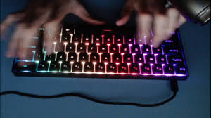 Buy dierya dk61 pro bluetooth 5.1 mechanical gaming keyboard 60% wireless/wired pbt keycap rgb backlit compact 61 keys computer mini keyboard with full keys programmable (gateron optical brown switch): 1 Hour Of Asmr Typing Matrix Elite Series 60 Keyboard Red Switches Youtube