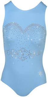 New Elsa Gymnastics Or Dance Leotards By Snowflake Designs Ebay