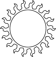 Sol Dibujo Para Colorear