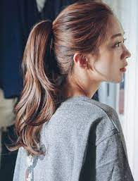 Soft Feel The Daily Ponytail Style Wig For Sale Womens Wigs Store Pinkage Up Style Wig Clamp Pin Ponytail Cl Hair Styles Korean Hair Color Ponytail Styles