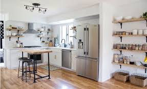 Cabinets that touch the ceiling are generally more expensive than shelves or wall finishes. Open Shelving Is It Still In Or On Its Way Out Tidbits