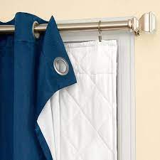 Thinsulate Thermal Curtain Liner For Winter And Summer Winter Window Treatments Winter Window Thermal Curtains