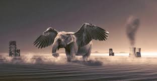 Image result for flying elephant