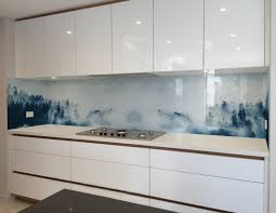 Kitchen backsplashes have been around for quite some time, but they were not as popular a thing as they are today. Tempered Glass Backsplash Almaz Studios