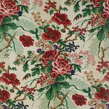 Tree Poppy Fabric Cowtan Design Library Chintz Fabric Colfax And Fowler Fabric