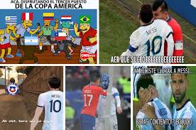 Memes chile vs argentina copa américa centenario 2016. Para Morir De Risa Los Memes Atacan A Messi Por La Pelea Con Gary Medel En El Argentina Chile Diez Diario Deportivo