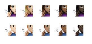 After you help them out, they say thanks!. Emojipedia On Twitter The American Sign Language Gesture For Deaf Is A New Emoji Coming To Ios This Year Apple Has Previewed The Designs For Worldemojiday Other Platforms Https T Co 8p3ghqculm Https T Co Fyiwqwsetx