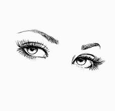 Pin By Tricia On Your Pinterest Likes Art Lashes Black And White Drawing