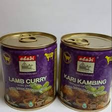 Ready Stock 1 Tin Adabi Kari Kambing Dengan Ubi Kentang 280g Viral Kari Kambing Adabi Shopee Malaysia