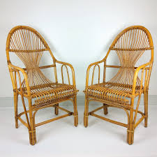 Manufacturer of resort quality bamboo gazebos, furniture, tents, pergolas email: Large Vintage Bamboo Rattan Lounge Chairs 1960s Set Of 2 For Sale At Pamono