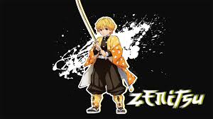 Animated wallpaper is a cross between a screensaver and desktop wallpaper. Demon Slayer Boy Zenitsu Agatsuma With Sword With White And Black Background Hd Anime Wallpapers Hd Wallpapers Id 40533