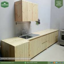 Beberapa model dan desain kitchen set minimalis untuk referensi hunian anda sudah tersedia diatas. Harga Kitchen Set Jati Belanda Rp 1 750 000 M Produk Kitc Flickr