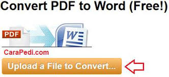 3 langkah ini ialah langkah asas. Cara Merubah File Pdf Ke Word Online Hasil Bagus