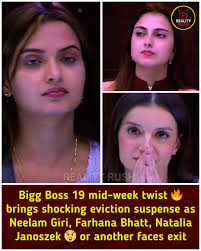FarrhanaBhatt REGRETS badmouthing #NehalChudasama, sobs uncontrollably in  pool after her eviction #BB19 #BiggBoss19