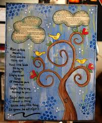 Rise Up This Morning Smile With The Rising Sun Lovely Three Birds Art 3 Little Birds Three Little Birds Art Journal Inspiration