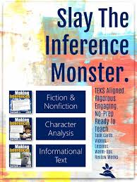 Including a text to read and accompanying questions; Making Inferences Task Card Bundle 2 Teamtom Education