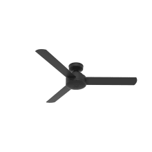 Enjoy the hunter dempsey low prof 52 nickel ceiling fan (59247). Hunter 59247 52 4 Blade Indoor Ceiling Fan With Build Com