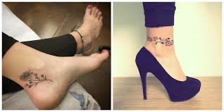 Tatuajes Para El Tobillo De Mujer Corrietes De Tatuajes De Mujer Y Chica