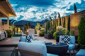 Pick a spot outside where you'd like to hang your string lights and identify a power source. How To Hang Outdoor String Lights Flip The Switch