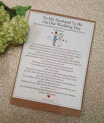 A Personal Favourite From My Etsy Shop Https Www Etsy Com Uk Listing 449219614 Groom On Our W Wedding Day Messages Wedding Gifts For Groom Wedding Day Quotes
