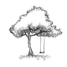 Tree N Swing Swing Tattoo Tree Drawing Ink Sketch