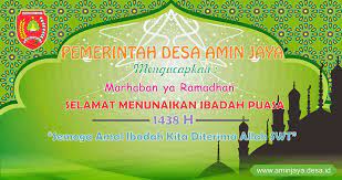 Gak peduli dimana pun, mau di kampung halaman, mau di perantauan, yang penting tekad memperbaiki diri itu harus ada. Selamat Menunaikan Ibadah Puasa 1438 H