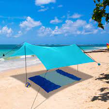 Maybe you would like to learn more about one of these? Focus Family Sun Shade Protection Beach Tents Lightweight Tent Canopy With Sandbag Anchors Green Wayfair