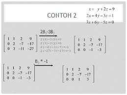 Check spelling or type a new query. Metode Eliminasi Gauss Jordan Metode Ini Merupakan Pengembangan