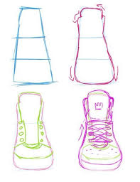 How To Draw Shoes From The Front Easy Drawing Tutorial Easy How do you draw a string that is supposed to be on top of everything else? how to draw shoes from the front easy