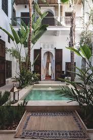 Riad Jaaneman Marrakech Morocco Refined Petite Piscine Piscine Et Cour Interieure