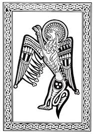 This new form of creative art will appeal both to those who wish to color original drawings, and also those who prefer to design their own works. Magnificent Celtic Art Drawing With Lion With Wings From The Gallery Celtic Art Celtic Art Celtic Artwork Celtic Designs
