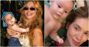 Virginia aponta semelhança com filho e web reage: "Ele nasceu com  harmonização?"