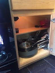 It is blind in that you cannot see what is inside the cabinet portion that is hidden and it makes that space fairly difficult to. Blind Corner Cabinet Ikea Upgrade Before And After Album On Imgur