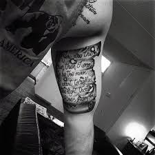 Black and grey christian theme tattoo on full sleeve. 184 Most Sacred Christian Tattoos August 2021