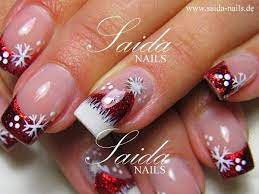 Pose d'ongles en gel avec nail art personnalisés sur dix doigts ! Nails University Nogti I Manikyur Poshagovo Vkontakte French Manicure Nails Christmas Nails Christmas Nail Art Designs