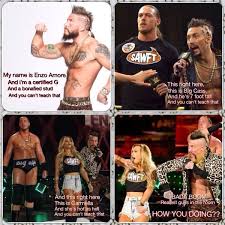 Swaft Enzo Amore Carmella Big Cass Enzo Amore Wwe Womens Sawft