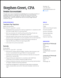 The best way to achieve this is to write with authority and confidence so that you stand out from the competition. 5 Accountant Resume Examples That Worked In 2021