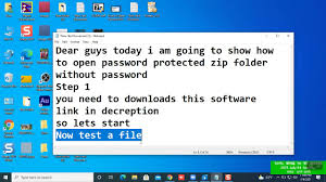 If you want to know how you can open password protected zip file and want to see how the zip file works and how to know its password if it is encrypted, . How To Open Password Protected Rar Or Zip File Without Password In Windows How To Unlock Winrar Youtube