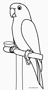 Kids can print out and color pictures of robin, parrot, eagle, falcon and other birds. Printable Parrot Coloring Pages For Kids